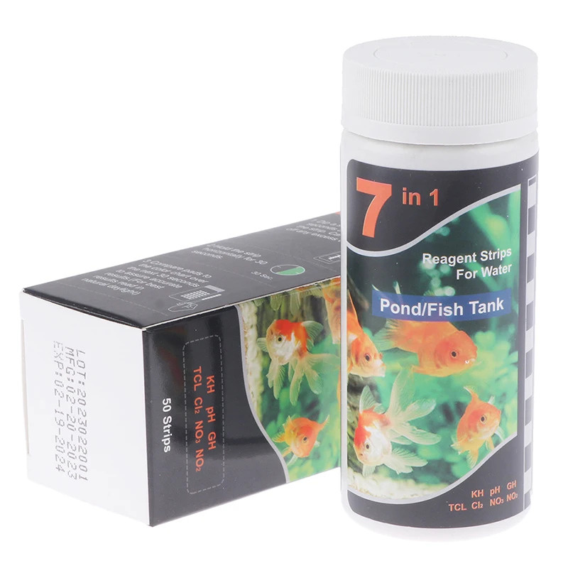 Water Testing Kit - Тестовая полоса PH 7-в-1, комплект для