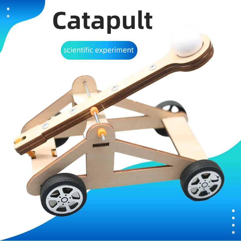 Science Max - Игрушка-катапульта «сделай сам», набор для научных
