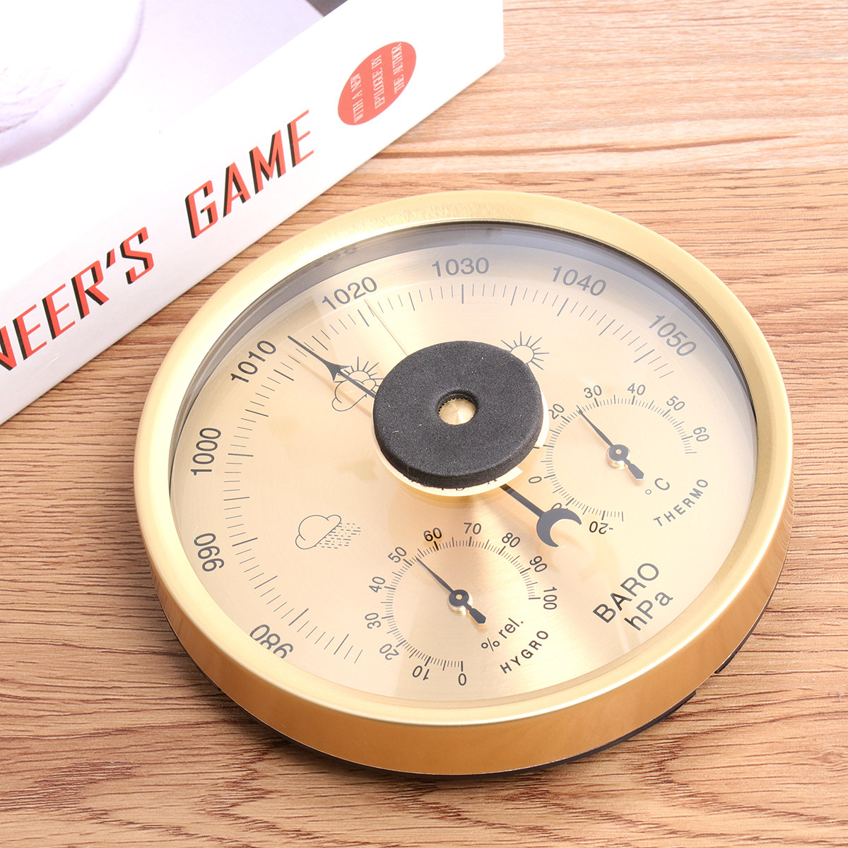 Barometer Analog Classic - Метеостанция 3-в-1: аналоговый барометр, термометр, гигрометр