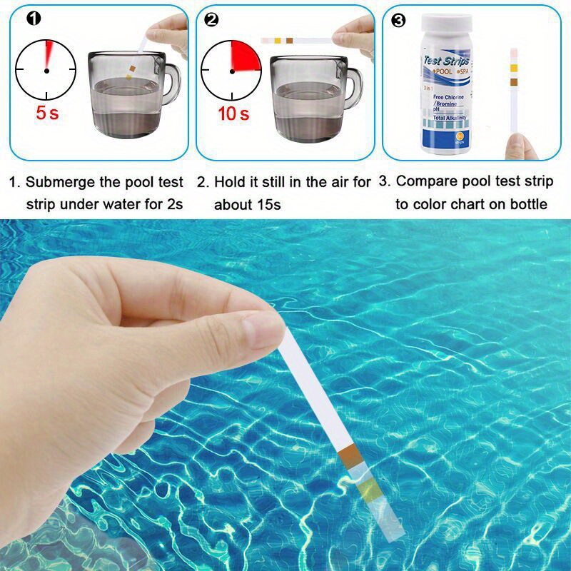 Тест-полоски для хлора PH, спа – обзор и цена Ph Strip Test